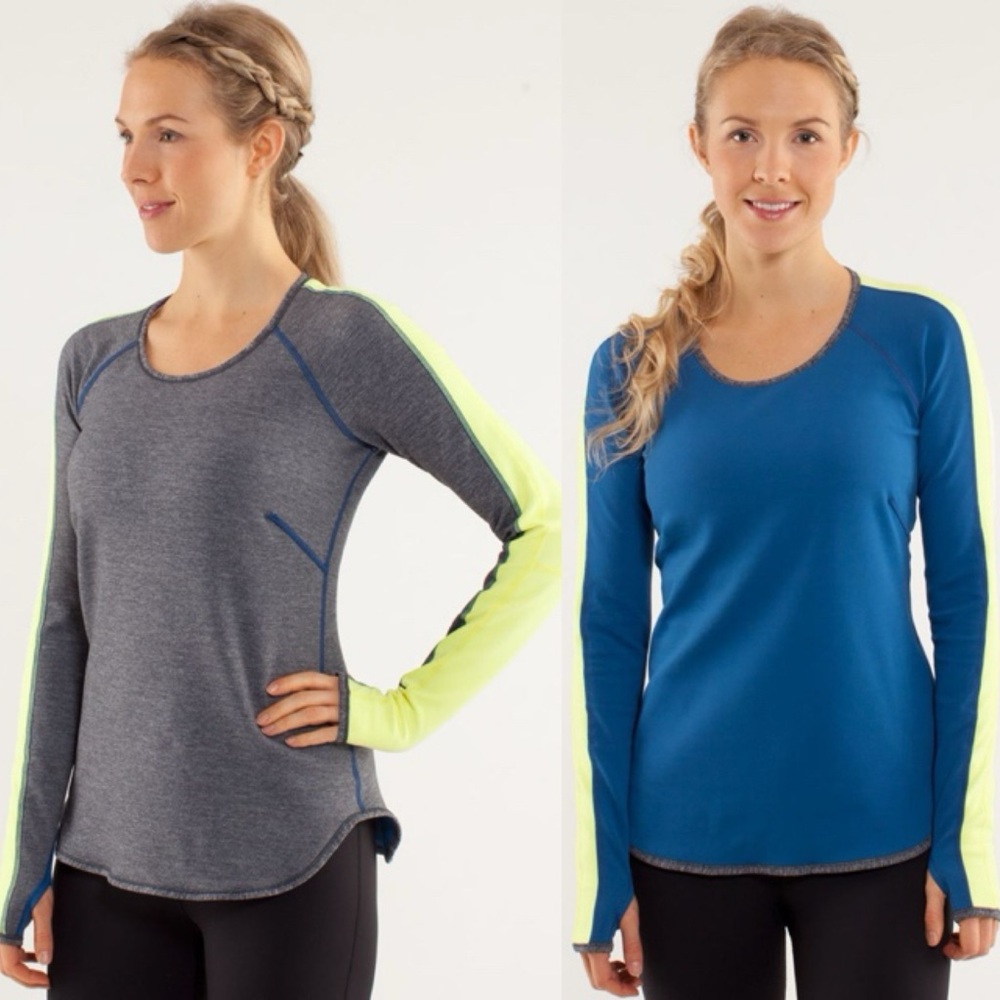 Lululemon Runder Under Long Sleeve *Reversible